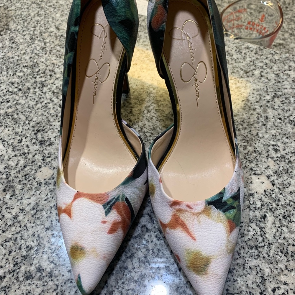 Spring Jessica Simpson high heel shoes